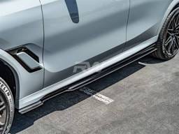 BMW F96 X6M G06 X6 RWS CF Side Skirt Extensions bmwf9603