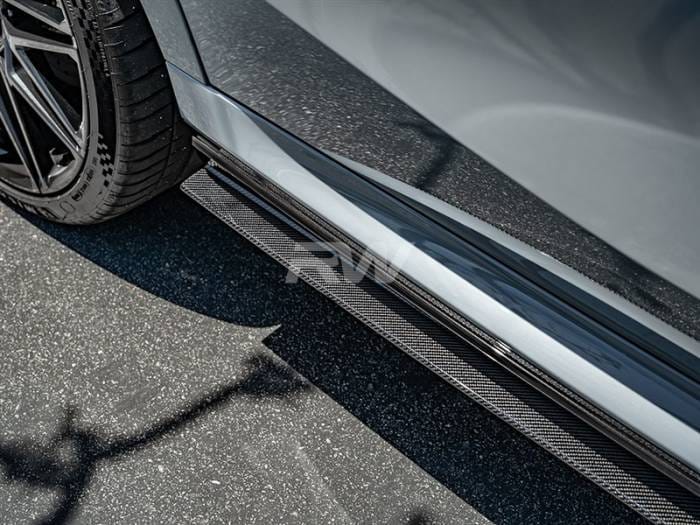 BMW F96 X6M G06 X6 RWS CF Side Skirt Extensions bmwf9603 thumbnail 3