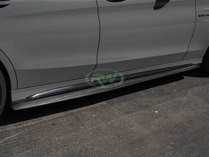 Mercedes W205 GTX CF Side Skirt Extensions mercw20511 thumbnail 2