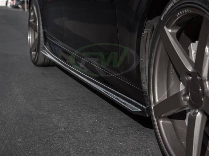 BMW F10 F11 3D Style CF Side Skirt Extensions bmwf10053 thumbnail 3
