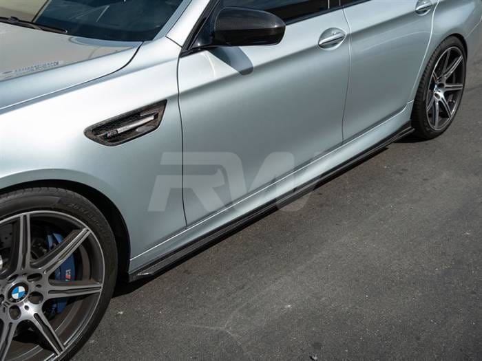 BMW F10 F11 3D Style CF Side Skirt Extensions bmwf10053 thumbnail 6