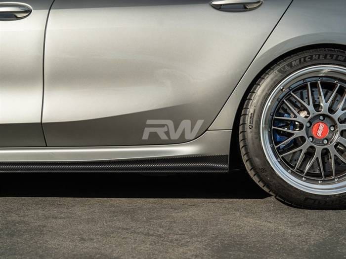 BMW G16/F93 M8 Gran Coupe CF Side Skirt Extensions bmwf9203 thumbnail 2