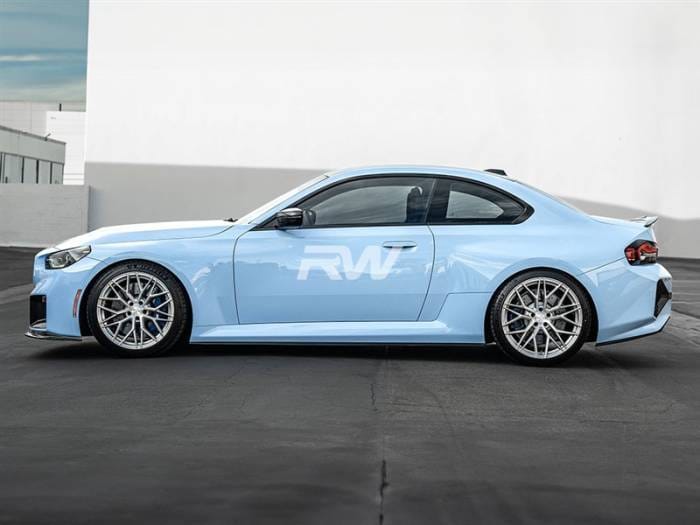 BMW G87 M2 RWS Dry CF Side Skirt Extensions bmwg8709 thumbnail 4