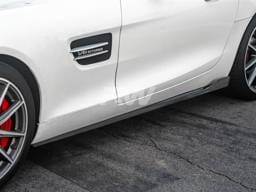Mercedes C190 GT GTS CF Side Skirt Extensions mercc19002