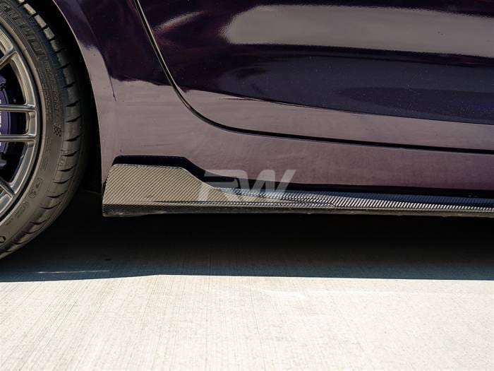 Mercedes C190 GT GTS CF Side Skirt Extensions mercc19002 thumbnail 5