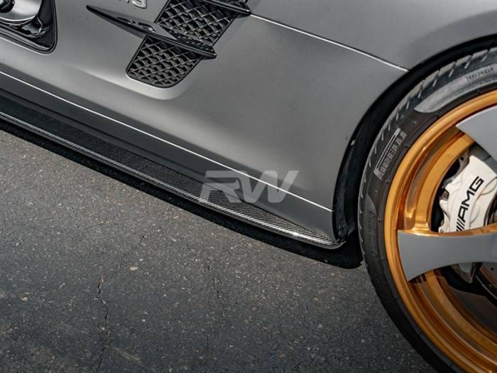 Mercedes SLS Renn Style CF Side Skirt Extensions mercsls03 thumbnail 5