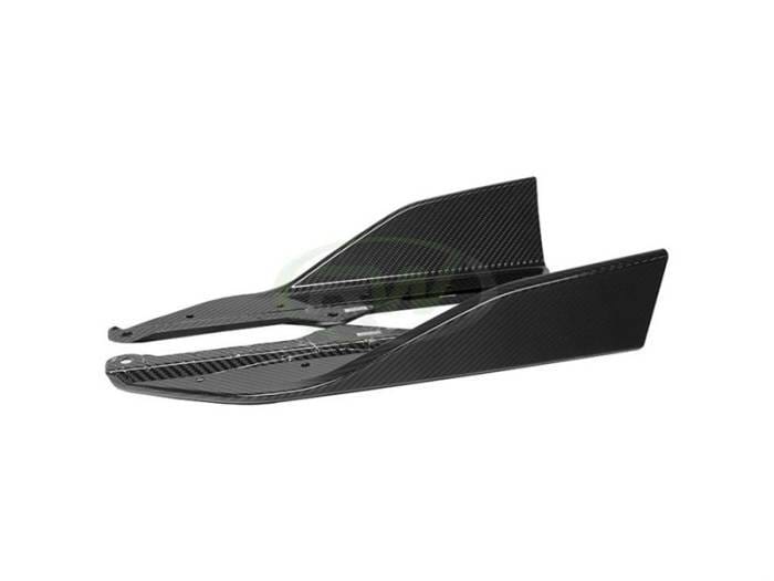 BMW G42 2-Series Carbon Fiber Side Skirt Winglets bmwg4201 thumbnail 5