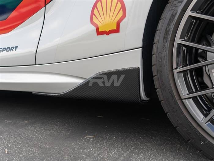 BMW F87 M2 Carbon Fiber Side Skirt Winglets bmwf8702 thumbnail 2