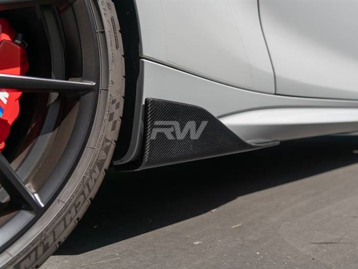 BMW F87 M2 Carbon Fiber Side Skirt Winglets bmwf8702 thumbnail 3