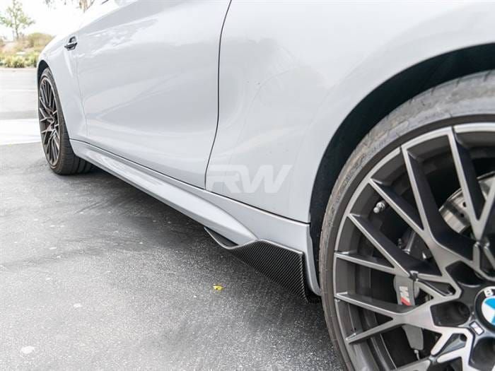 BMW F87 M2 Carbon Fiber Side Skirt Winglets bmwf8702 thumbnail 4