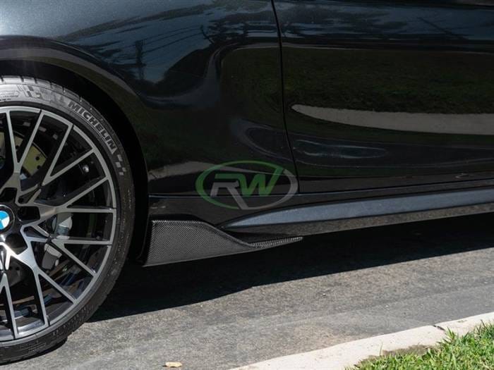 BMW F87 M2 Carbon Fiber Side Skirt Winglets bmwf8702 thumbnail 5