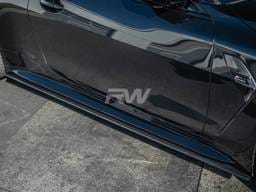 BMW G82 G83 M4 RWS Carbon Fiber Side Skirt Extensions bmwg8210