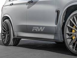 BMW F15 X5 F85 X5M CF Side Skirt Extensions bmwf8505