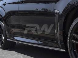 BMW F16 X6 F86 X6M CF Side Skirt Extensions bmwf8503