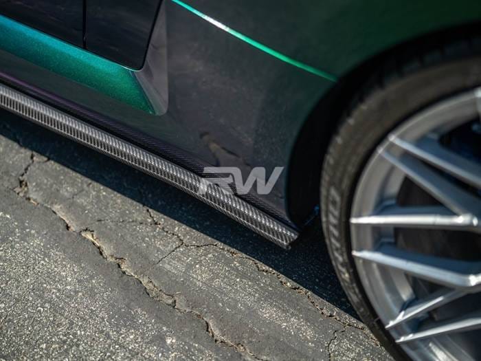 BMW G87 M2 RWS Dry CF Side Skirt Extensions bmwg8709 thumbnail 5