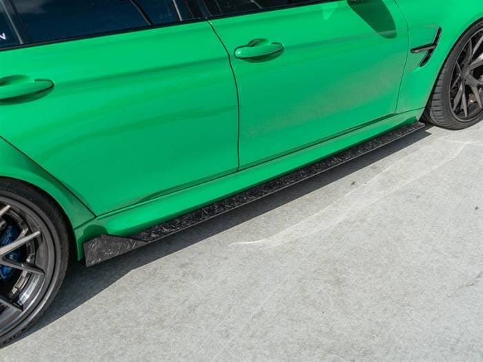 BMW F80 M3 RWS Forged Carbon Side Skirt Extensions bmwf8x049