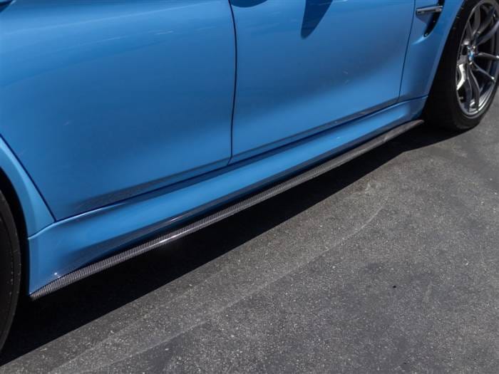 BMW F80 M3 3D Style CF Side Skirt Extensions bmwf8005
