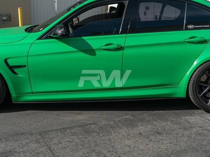 BMW F80 M3 3D Style CF Side Skirt Extensions bmwf8005 thumbnail 3