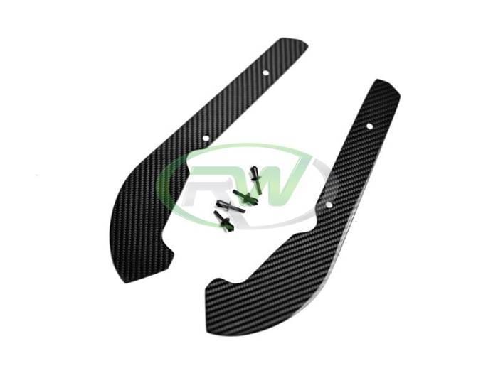 BMW F87 M2 Carbon Fiber Front Splash Guards bmwf8725 thumbnail 2