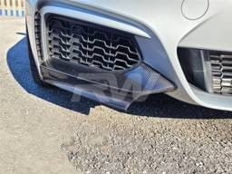 BMW F22 F23 Carbon Fiber Front Splitters bmwf22021