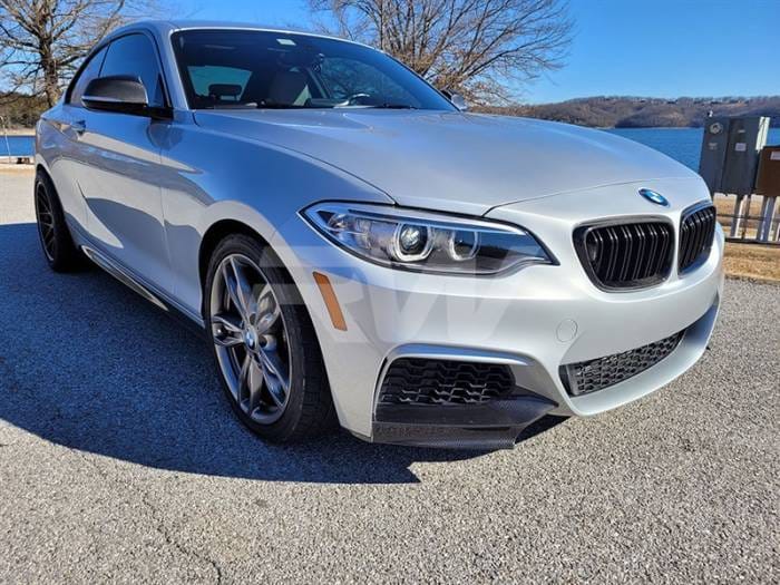 BMW F22 F23 Carbon Fiber Front Splitters bmwf22021 thumbnail 3
