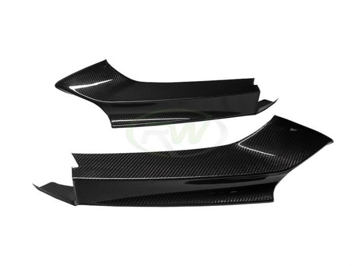 BMW F22 F23 Carbon Fiber Front Splitters bmwf22021 thumbnail 5