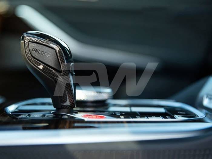 BMW G20 G22 Carbon Fiber Gear Selector Side Trims bmwg20019