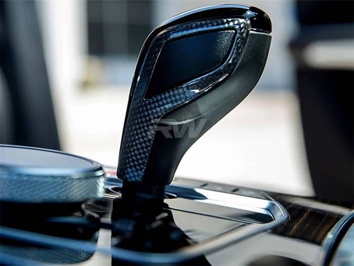 BMW Carbon Fiber Gear Selector Side Trims bmwg1404 thumbnail 2