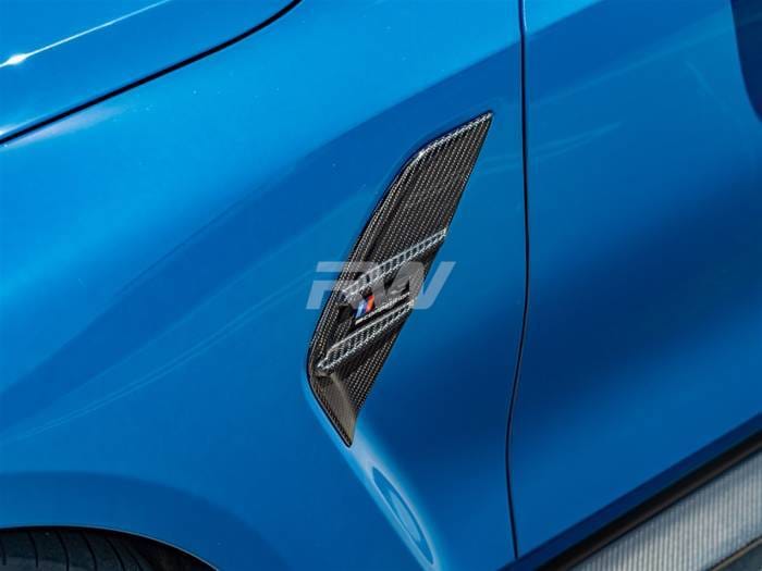 BMW G80 M3 V2 Carbon Fiber Side Vent Covers bmwg80018 thumbnail 3
