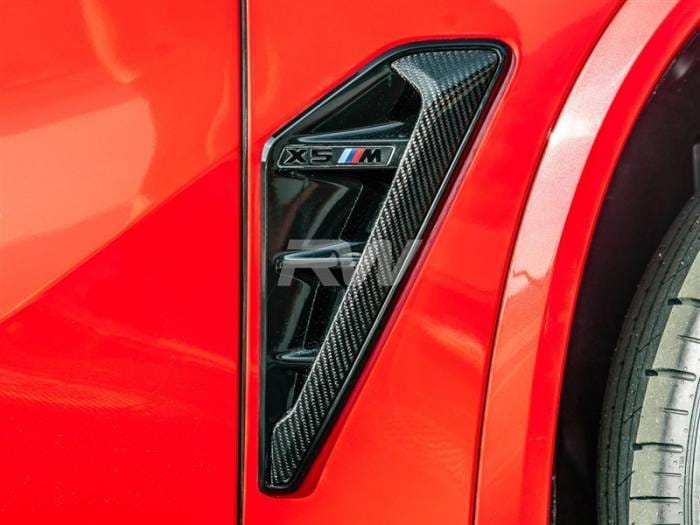 BMW F95 X5M Carbon Fiber Side Vent Covers bmwf9509