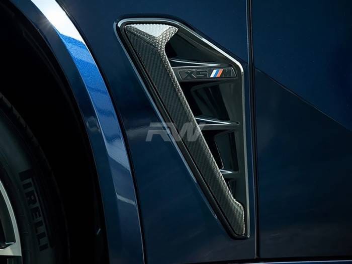BMW F95 X5M Carbon Fiber Side Vent Covers bmwf9509 thumbnail 2
