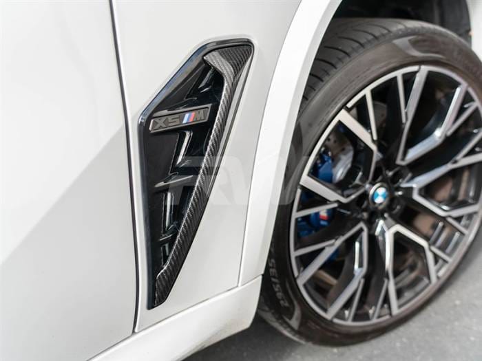 BMW F95 X5M Carbon Fiber Side Vent Covers bmwf9509 thumbnail 4