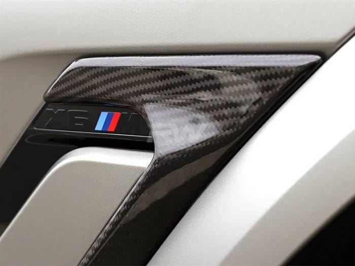 BMW F96 X6M Carbon Fiber Side Vent Covers bmwf9601 thumbnail 2