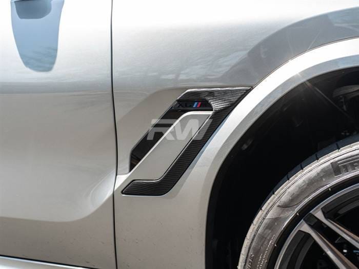 BMW F96 X6M Carbon Fiber Side Vent Covers bmwf9601 thumbnail 4