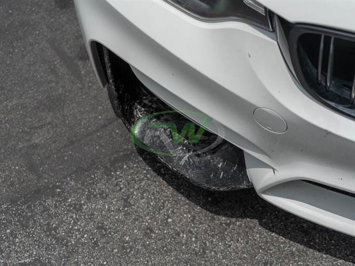 BMW F8X M3/M4 Forged Carbon Splitters w/ Tape bmwf8x051