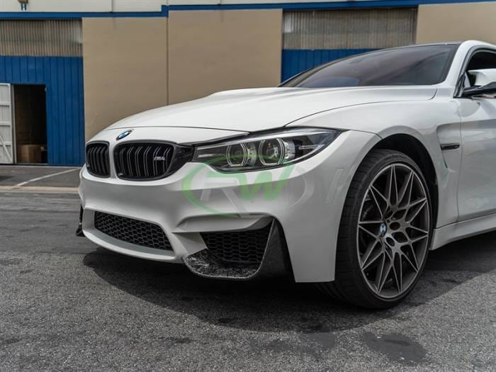 BMW F8X M3/M4 Forged Carbon Splitters w/ Tape bmwf8x051 thumbnail 2