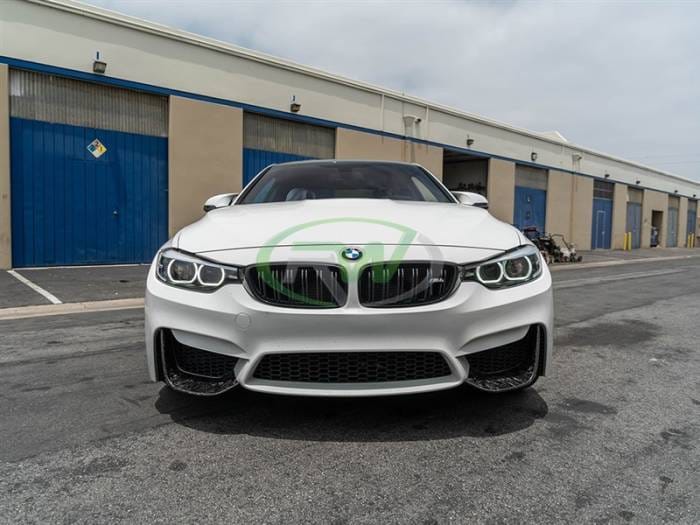 BMW F8X M3/M4 Forged Carbon Splitters w/ Tape bmwf8x051 thumbnail 3