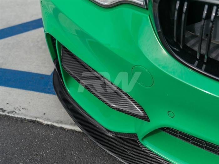 BMW F8X M3/M4 V2 Upper Carbon Fiber Splitters bmwf8x064 thumbnail 2