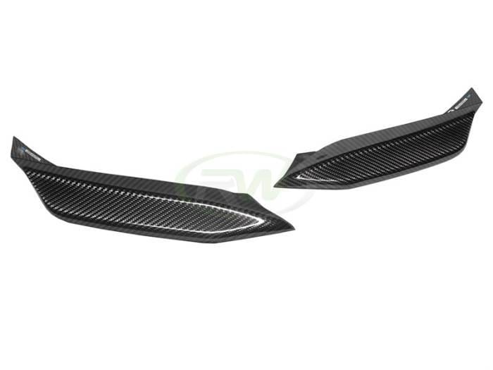 BMW F8X M3/M4 V2 Upper Carbon Fiber Splitters bmwf8x064 thumbnail 3