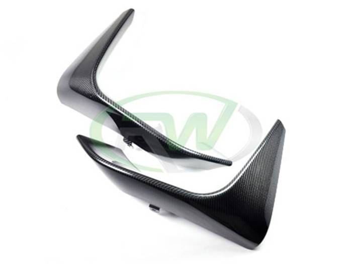 BMW M3/M4 Carbon Fiber Perf Style Splitters bmwf82m402 thumbnail 5