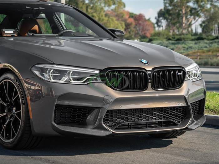 BMW F90 M5 Perf Style Carbon Fiber Splitters bmwf9002 thumbnail 4