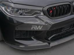 BMW F90 M5 Carbon Fiber Upper Bumper Splitters bmwf90032