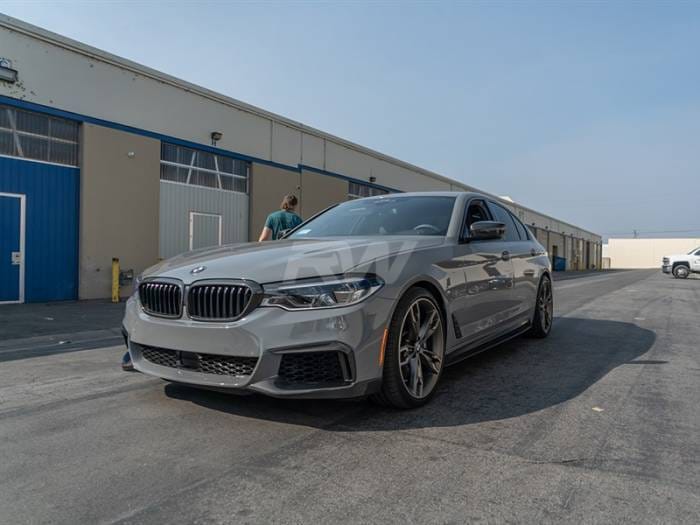 BMW G30 Performance Carbon Fiber Style Splitters bmwg30002 thumbnail 5