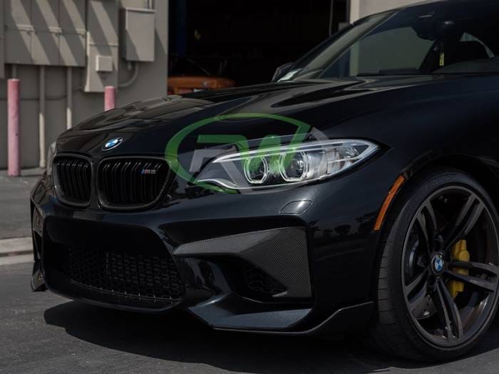 BMW F87 M2 Carbon Fiber Upper Bumper Splitters bmwf8713 thumbnail 2