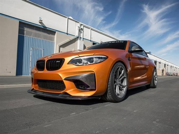 BMW F87 M2 Carbon Fiber Upper Bumper Splitters bmwf8713 thumbnail 4