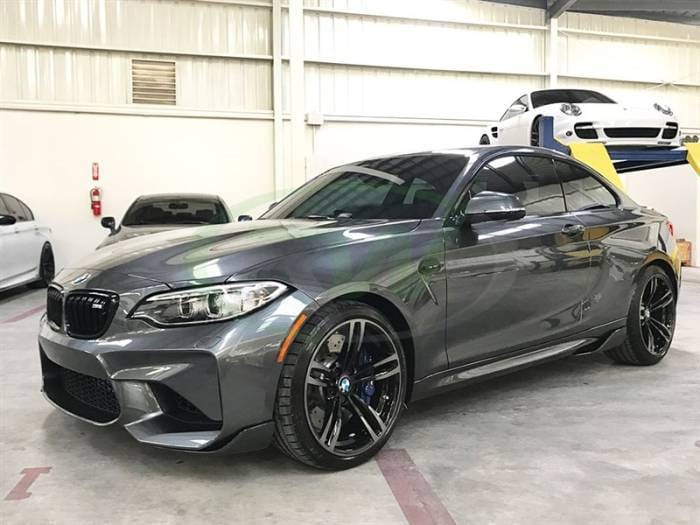 BMW F87 M2 Performance Style Front CF Splitters bmwf8703 thumbnail 2