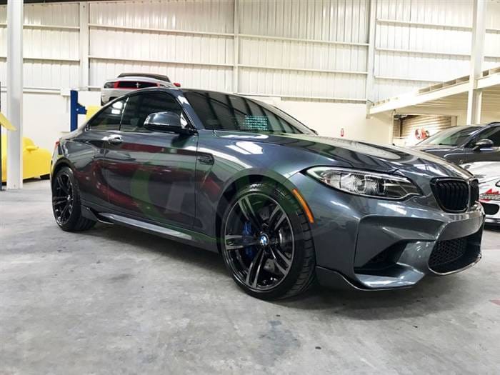 BMW F87 M2 Performance Style Front CF Splitters bmwf8703 thumbnail 3