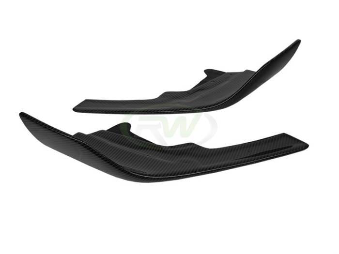 BMW F87 M2 Performance Style Front CF Splitters bmwf8703 thumbnail 4