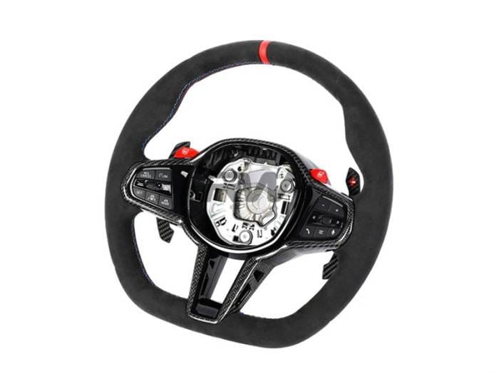 BMW G8X LCI Alcantara Carbon Fiber Steering Wheel bmwg8x028
