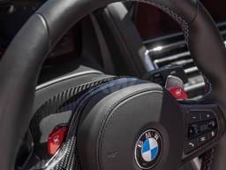 BMW CF Steering Wheel Top Cover - F95 X5M | F96 X6M bwmf9009-6